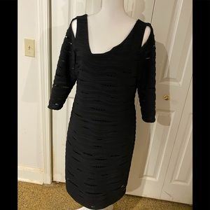Joseph Ribkoff black XL dress